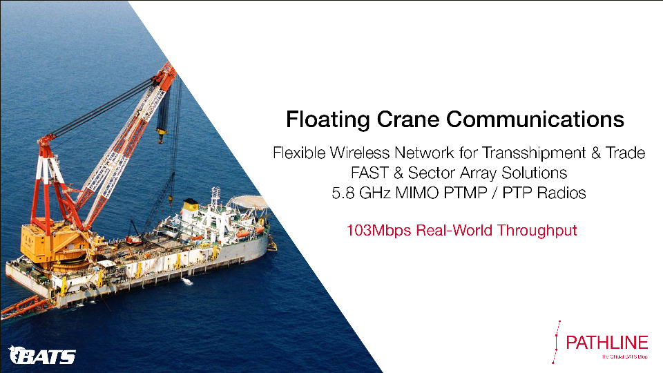 floating crane communications