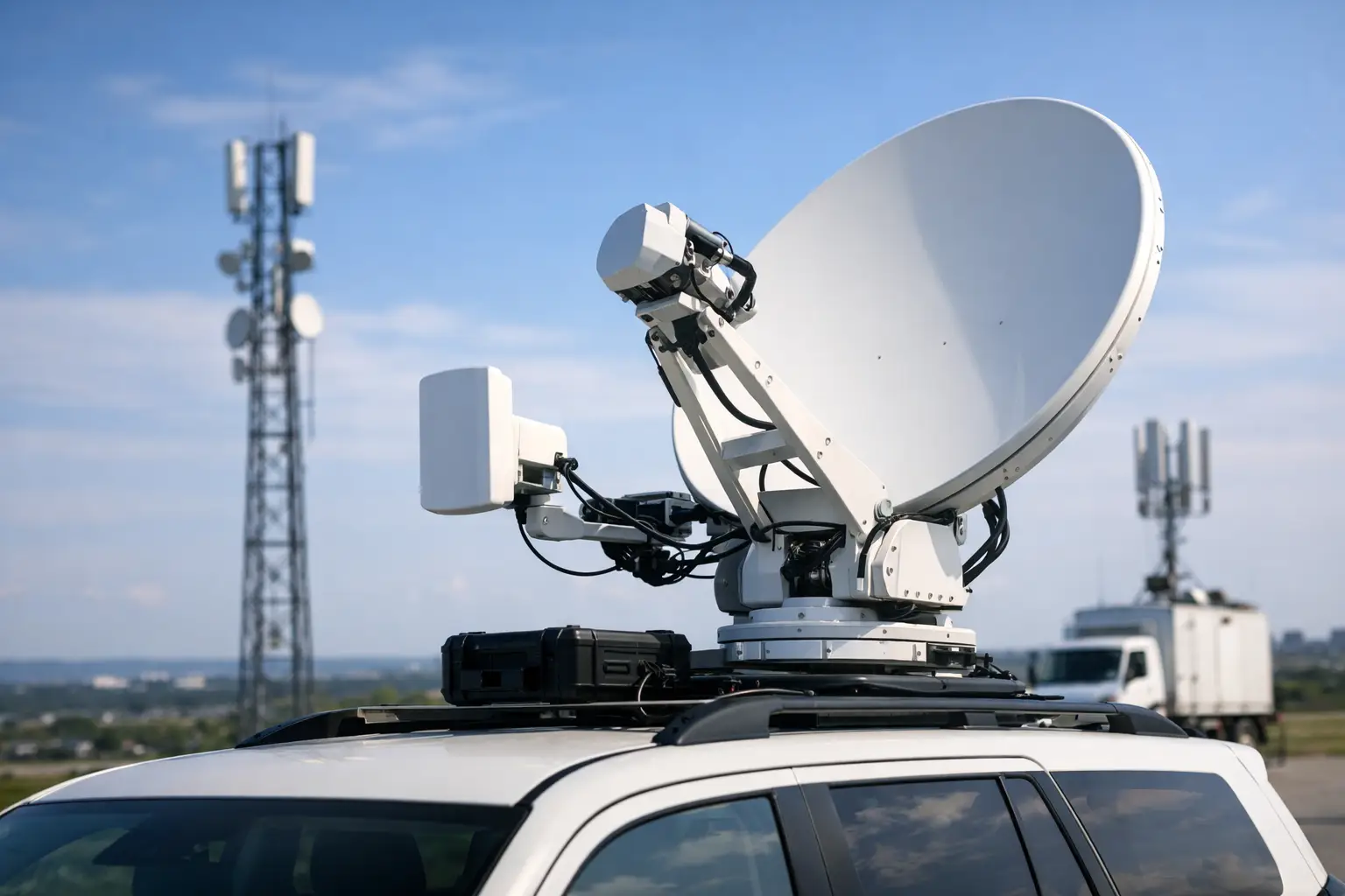 Antenna Tracking System for Mobile Broadband
