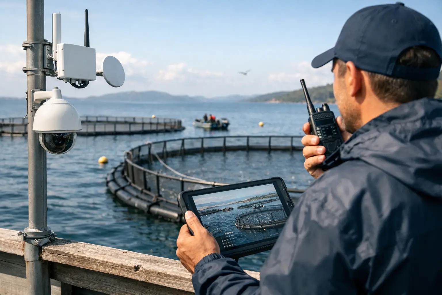 Aquaculture Communication Systems That Hold Up
