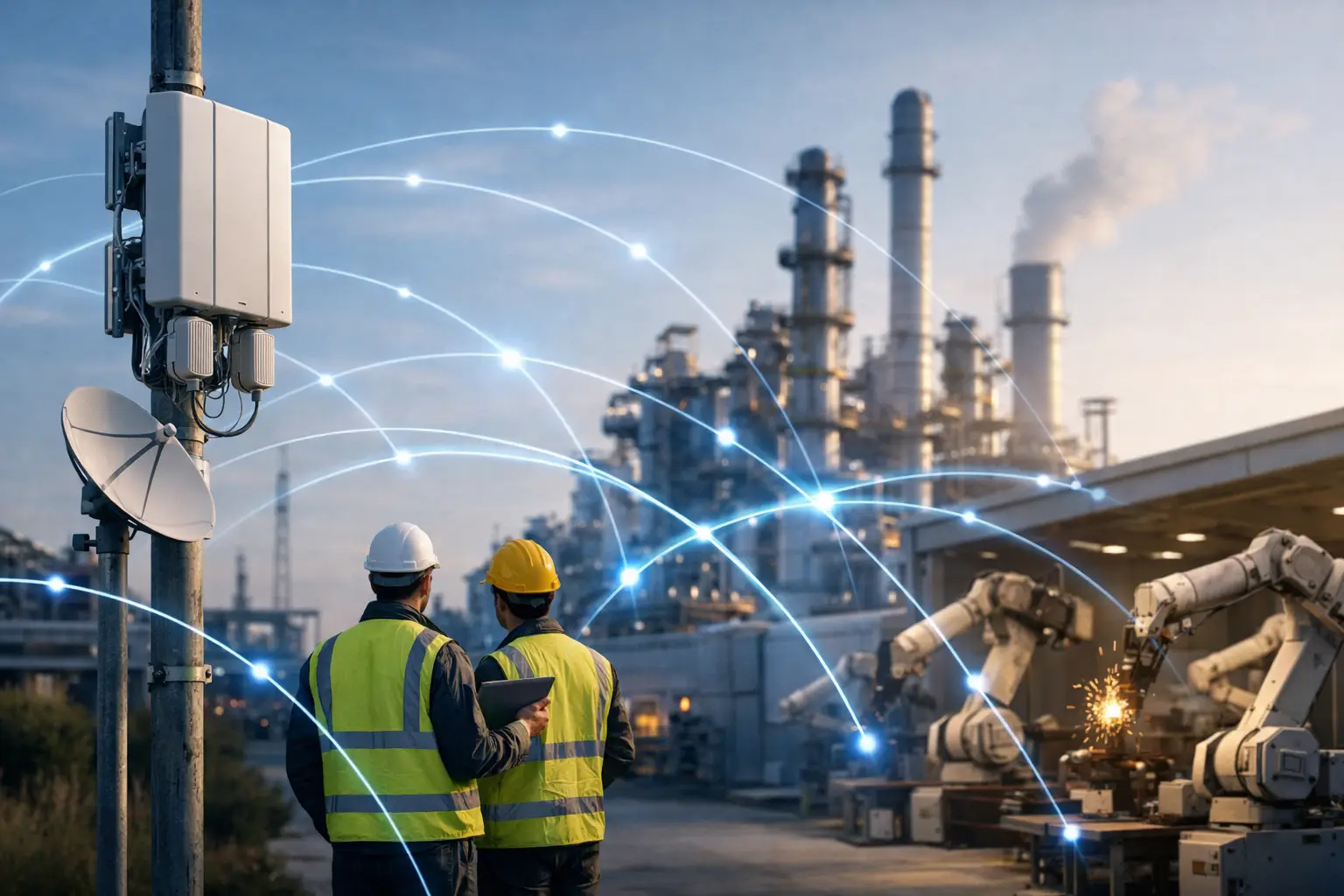 Private 5G Network for Industrial Sites