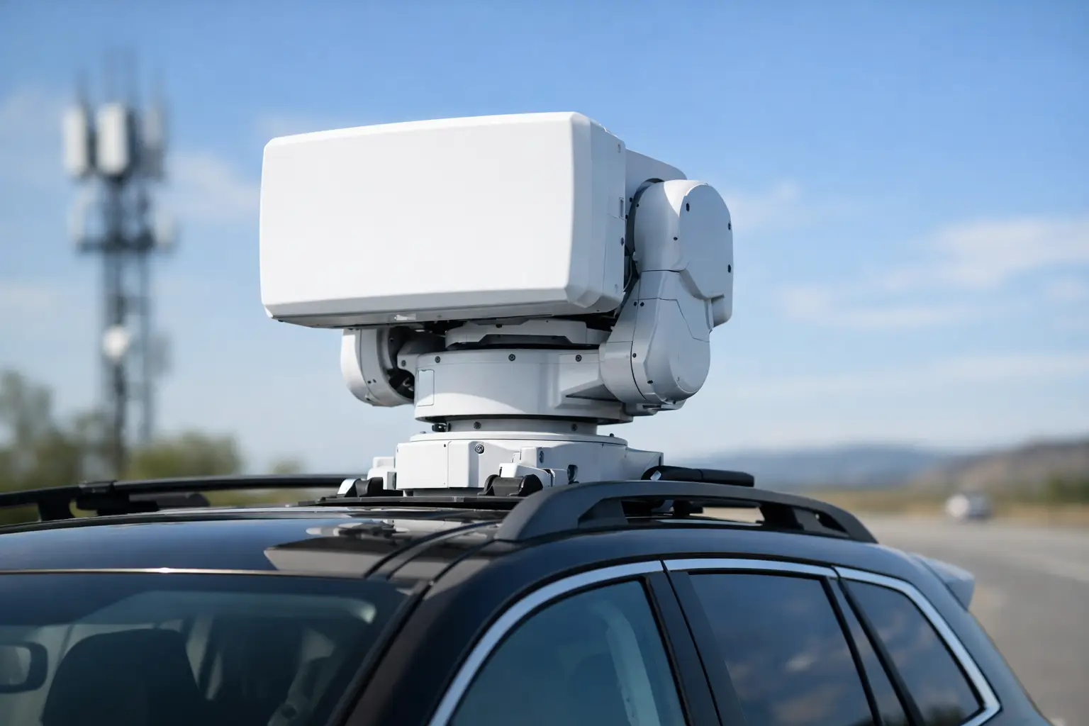 Stabilized Microwave System for Vehicles Stabilized Microwave System for Vehicles