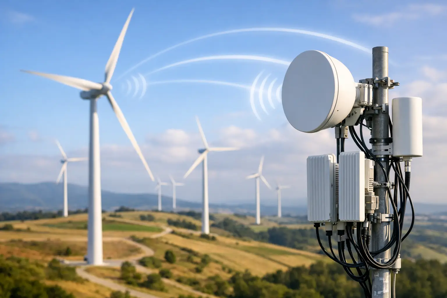 Wind Farm Wireless Connectivity That Holds Up