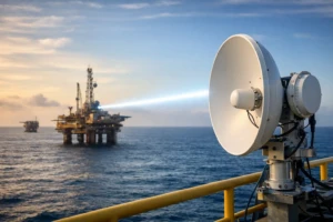 Microwave Link for Offshore Platforms