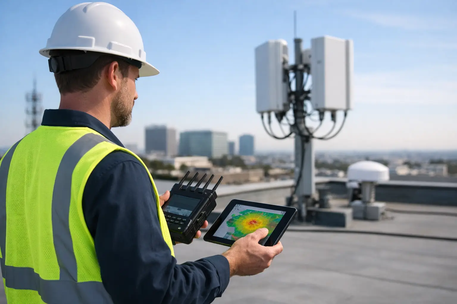 Wireless Site Survey for Private LTE