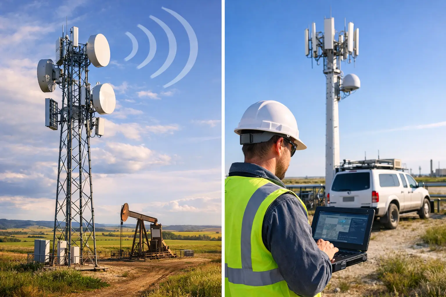 Fixed Wireless Versus Private LTE for Field Networks