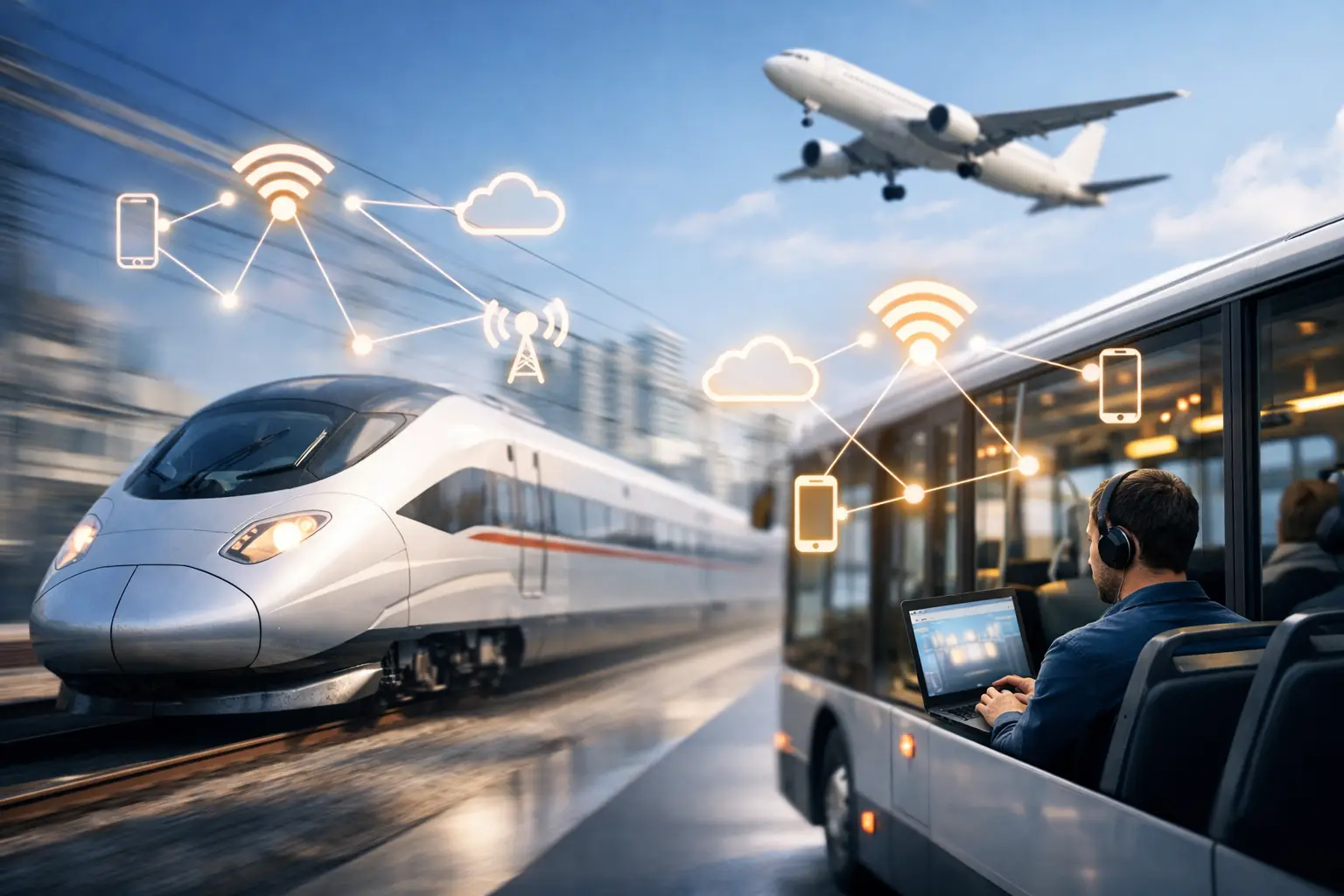 Onboard Wireless Networks for Moving Operations