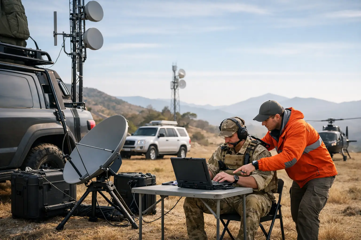 Secure Backhaul for Critical Operations in the Field