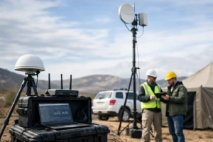 Temporary Network for Field Operations That Holds Up