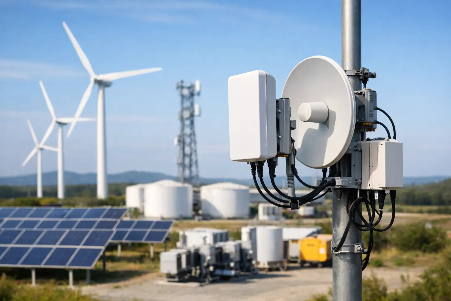 Energy Site Wireless Deployment Example That Works
