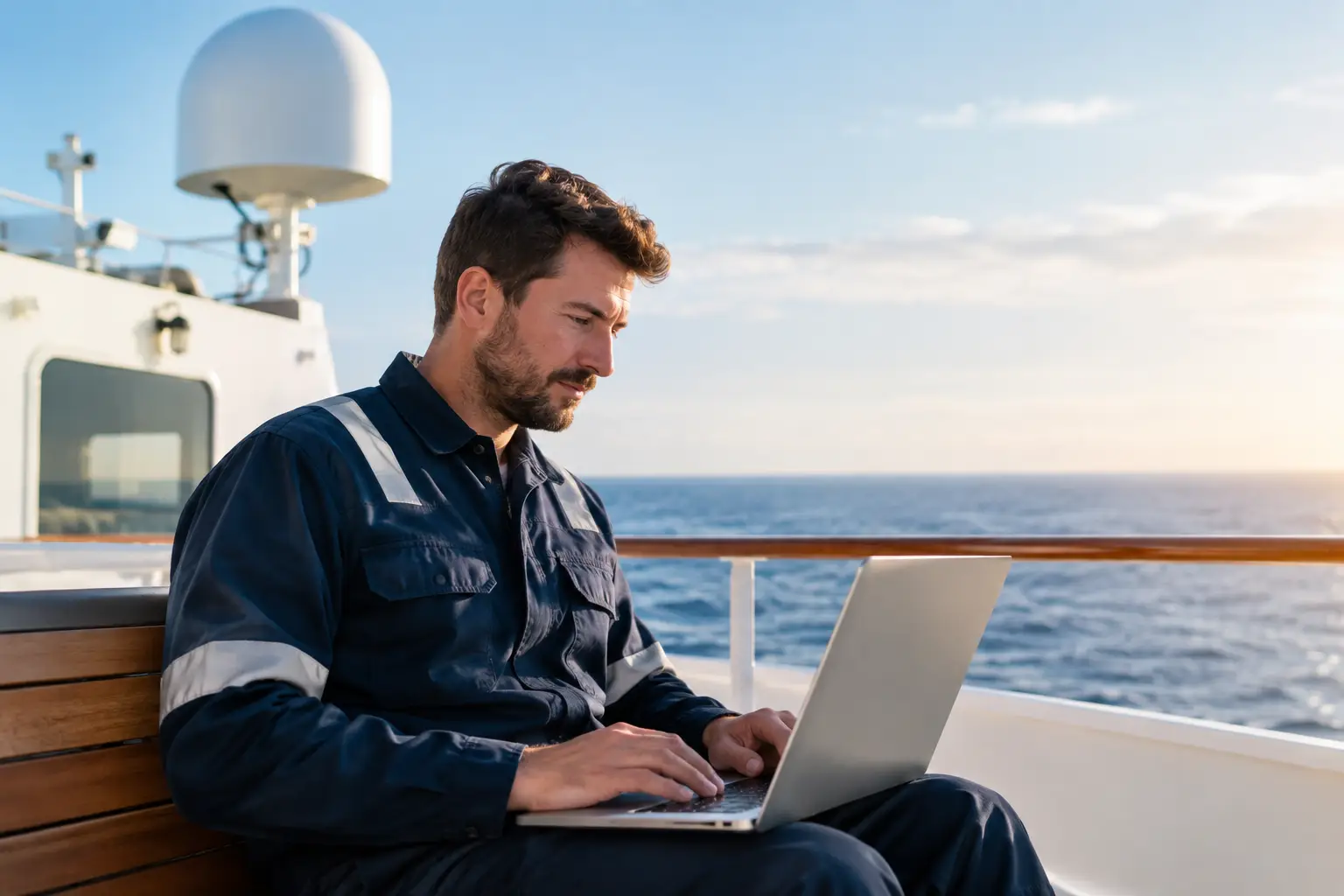 How to Improve Onboard Connectivity at Sea