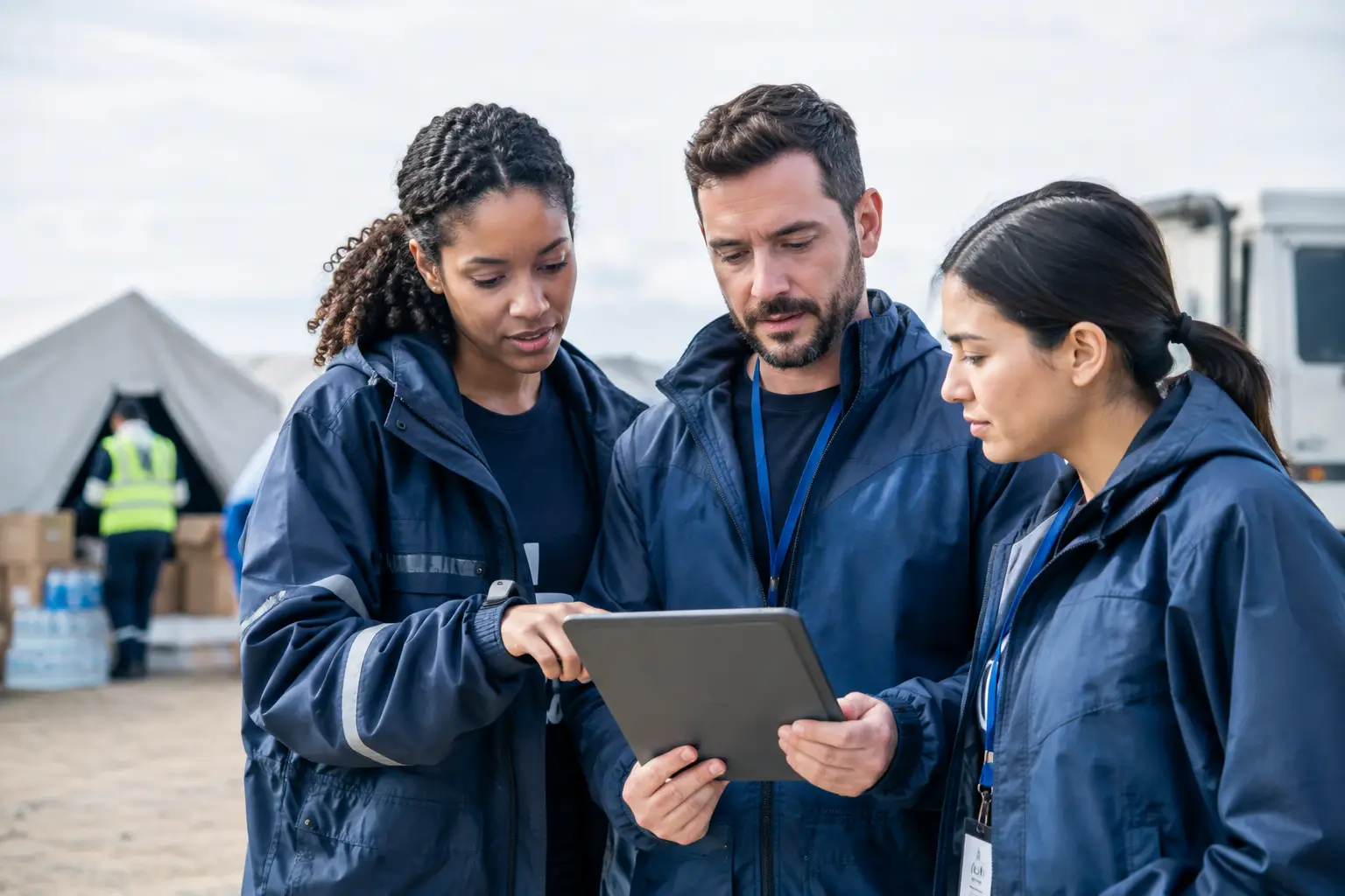 A Disaster Response Network Example That Works