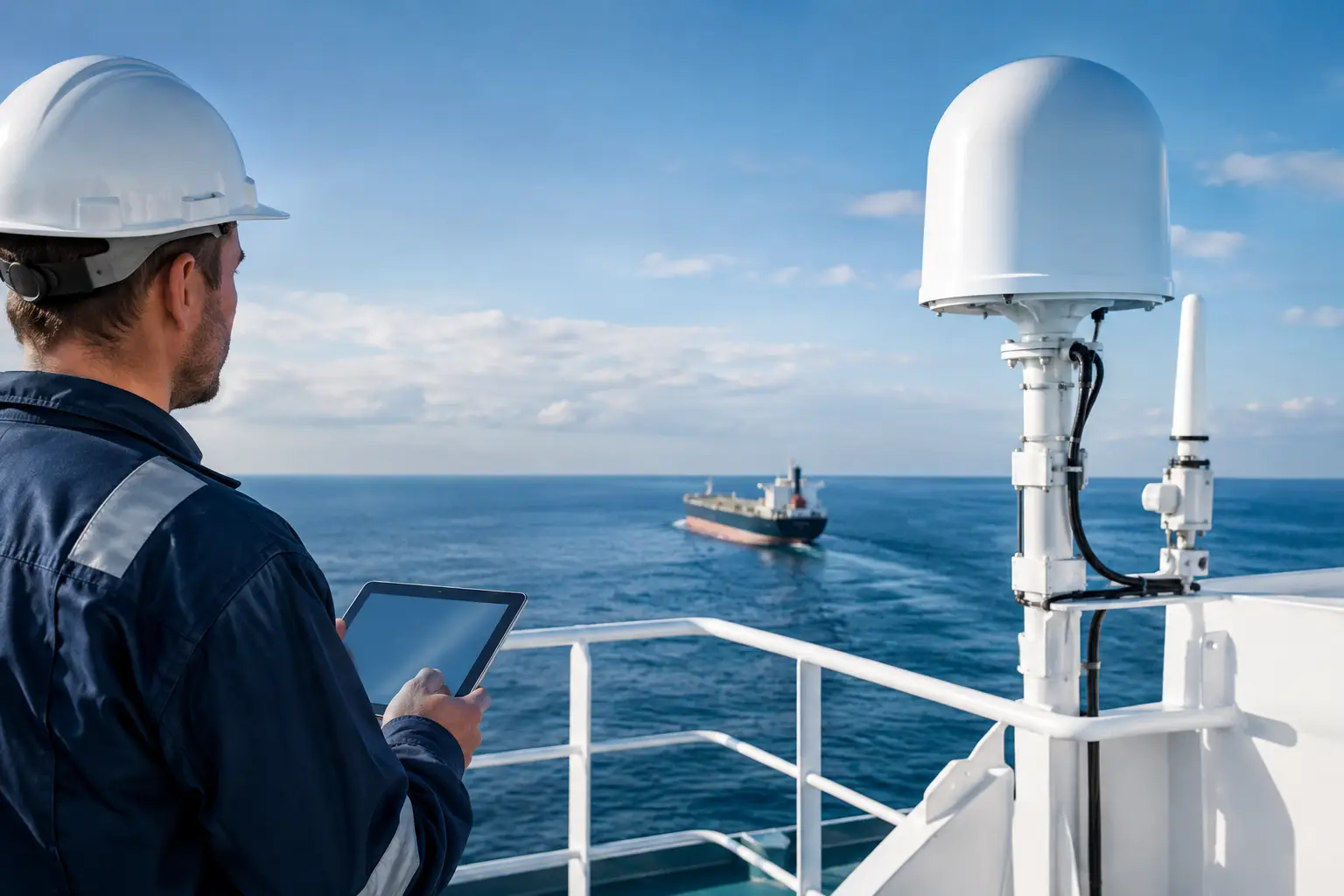 Secure Shipboard LTE Traffic for Maritime Fleets