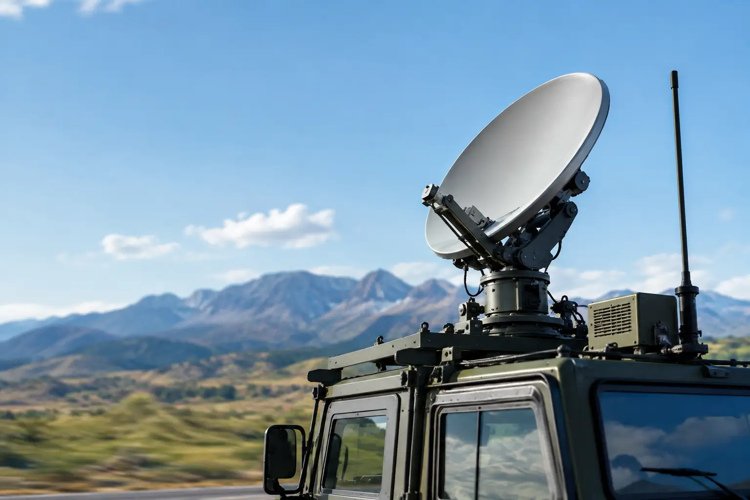 Stabilized Antenna Platforms for Moving Networks